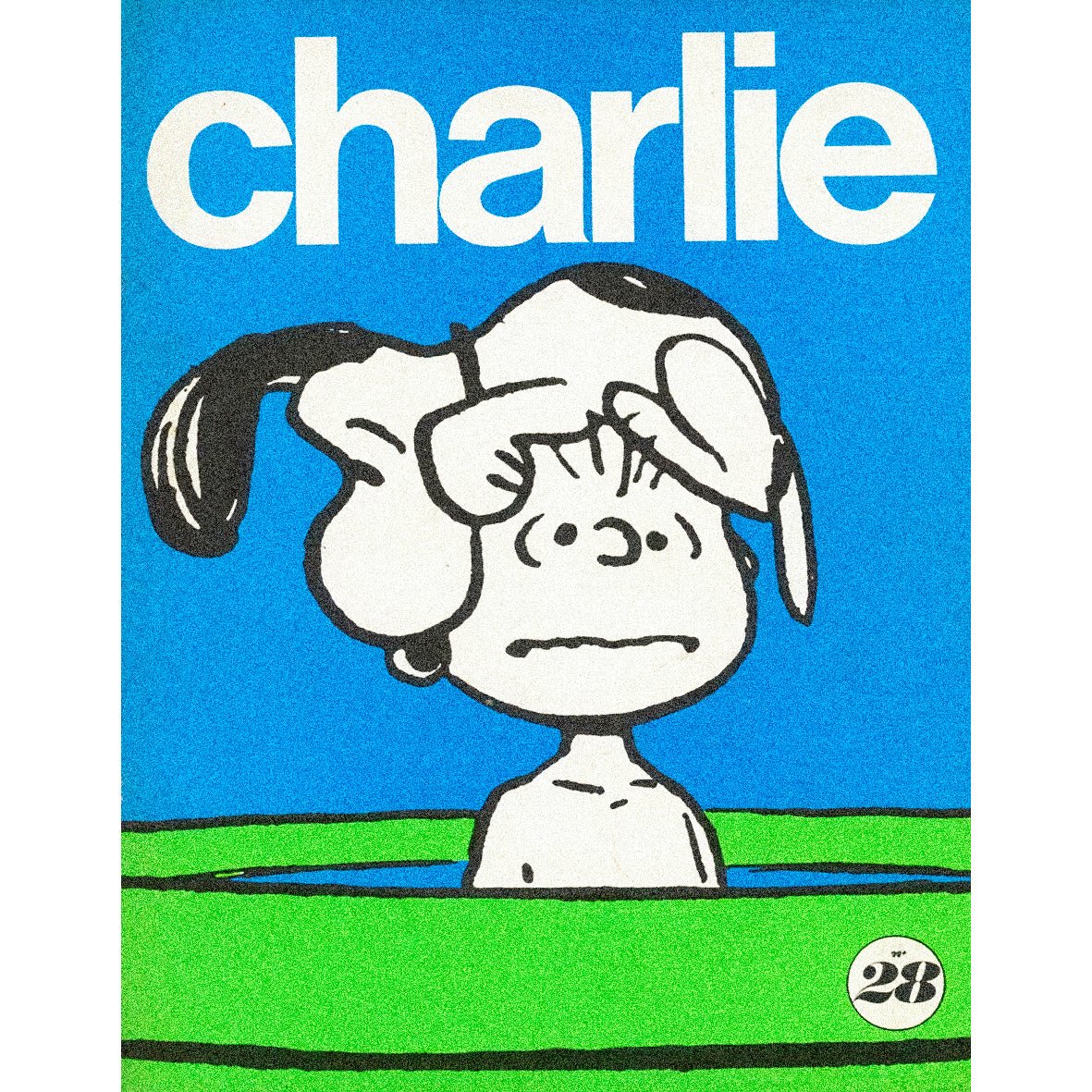 “Charlie n°28 French Magazine Cover” Reusable Peel - and - Stick Poster - Pasquín