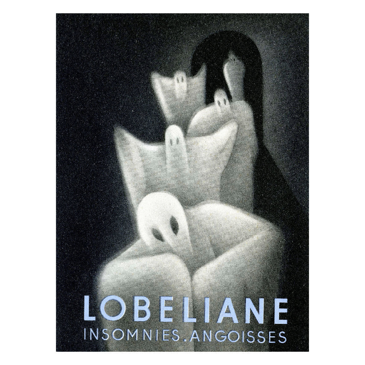 Decorative "Lobeliane (1910 - 1950)" Poster | High - Quality Print | Repositionable Adhesive - Pasquín