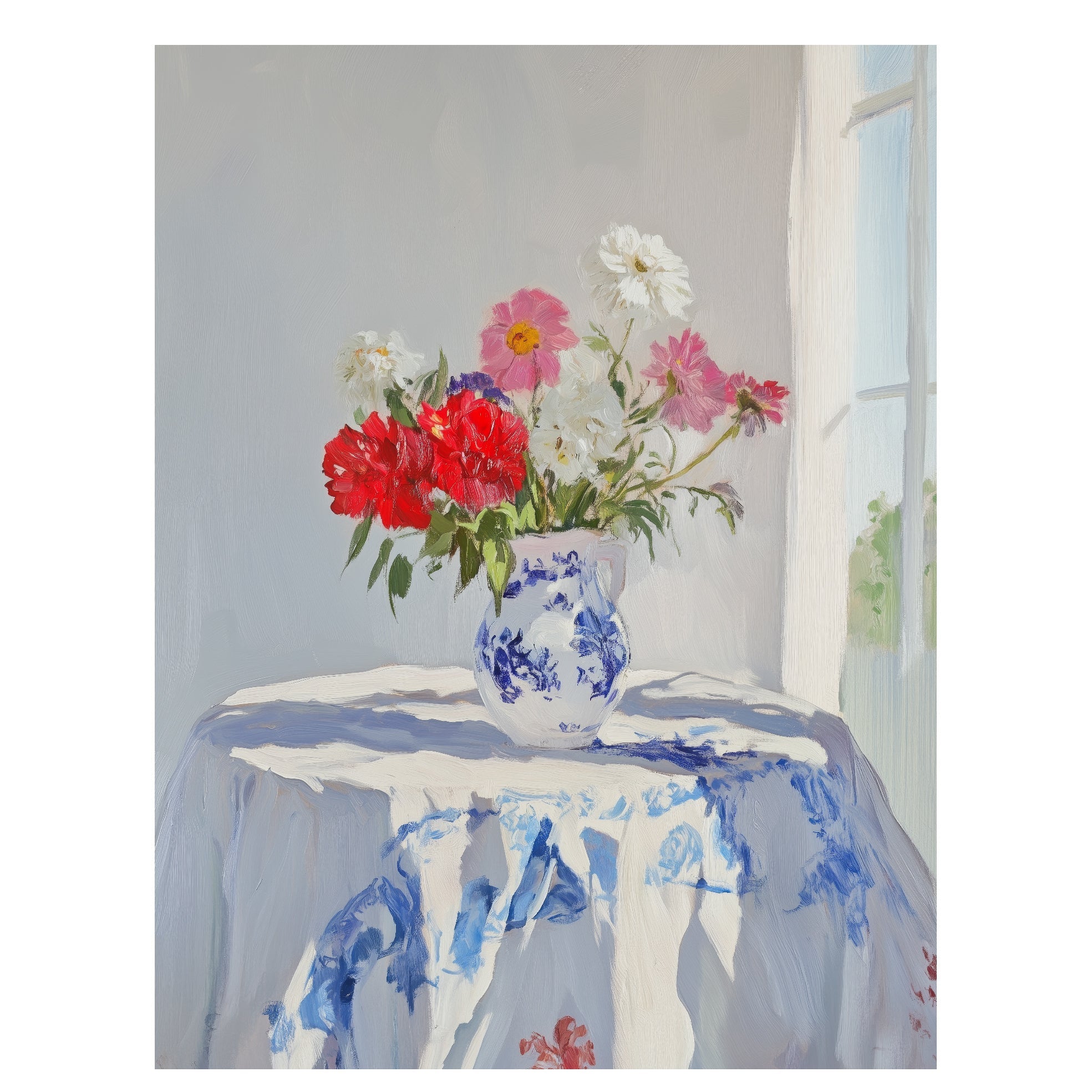 Decorative "Sunset Postcards" Poster | High - Quality Print | Repositionable Adhesive - Pasquín