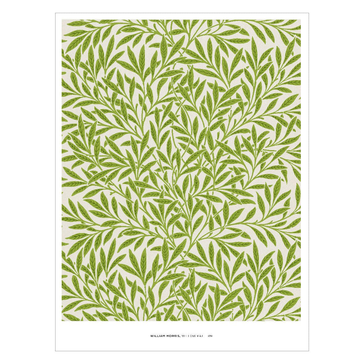 Decorative "Willow (1874)" by William Morris Poster | High - Quality Print | Repositionable Adhesive - Pasquín