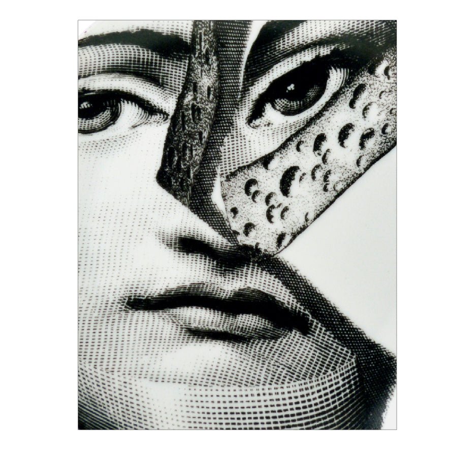 Decorative "Lina's Cheese" by P. Fornasetti Poster | High - Quality Print | Repositionable Adhesive - Pasquín