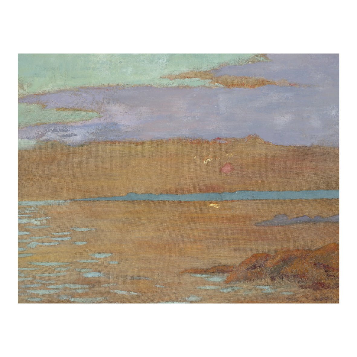 Decorative "Marine (1889)" by Paul Sérusier Poster | High - Quality Print | Repositionable Adhesive - Pasquín