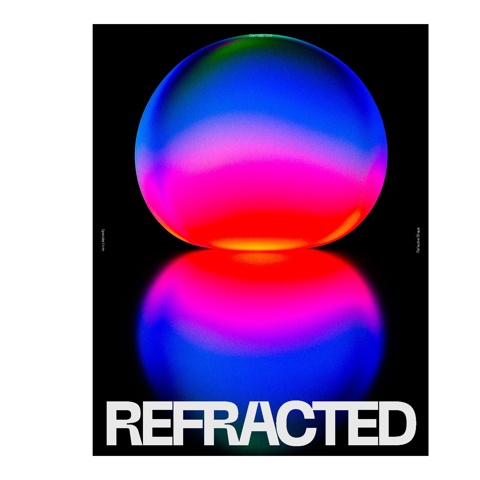 Decorative "Universal Chromatic Harmony Collection" Poster | High - Quality Print | Repositionable Adhesive - Pasquín